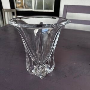 Art Vannes France 1mid century modern Chrystal Vase